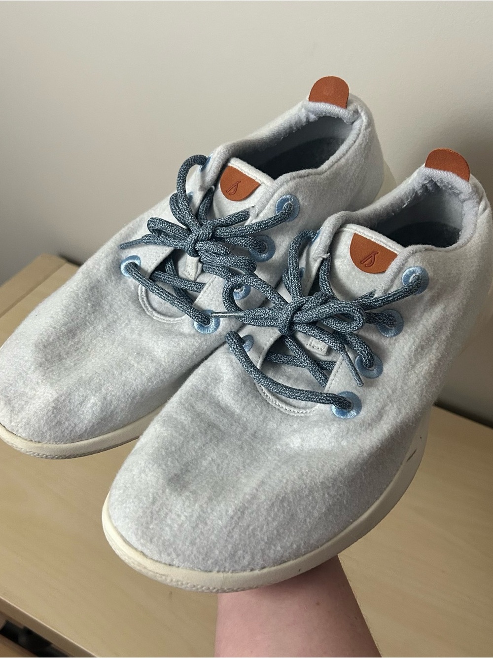 Allbirds Wool Runners light blue shoes men’s 12